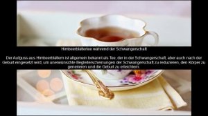 Himbeerblättertee – Wirkung, Anwendungsgebiete und Studien