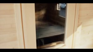 Баня бочка Овал ! Необычная баня-бочка! Баня в форме ЭЛЛИПСА.mp4