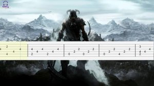 Skyrim Theme - [Guitar Tabs Tutorial]