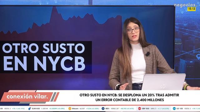 ECONOMÍA HOY | Millonario error contable en NYCB, la grieta del BCE y China, ¿batido por India? смотреть онлайн