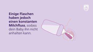Philips Avent Natural Response Flasche mit AirFree Ventil