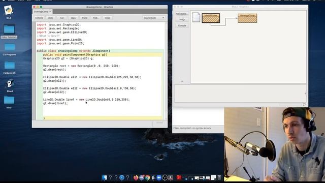 Lines and Points Java Graphics смотреть онлайн