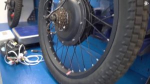 Сравнение габаритов и веса мотор-колес Дуюнова с BLDC