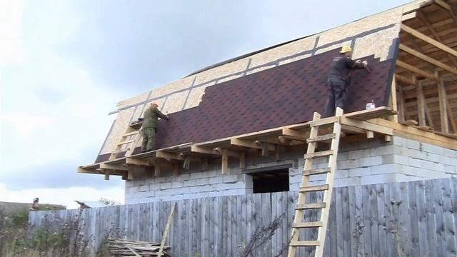 гибкая черепица - чешуя.avi смотреть онлайн