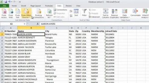 How to highlight duplicate rows of data in Microsoft Excel 2010