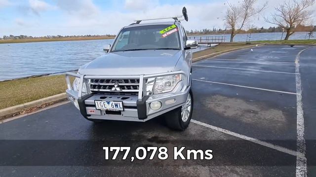 2015 Mitsubishi Pajero NX MY15 GLX LWB (4x4) Silver 5 Speed Auto Sports Mode Wagon смотреть онлайн