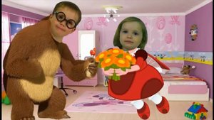 Катя с Максом переодеваются в костюмы Маши и Медведя, Лунтика и других мультяшек! Новинка 2016!
