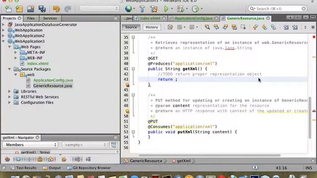how to add a simple Restful service in java смотреть онлайн