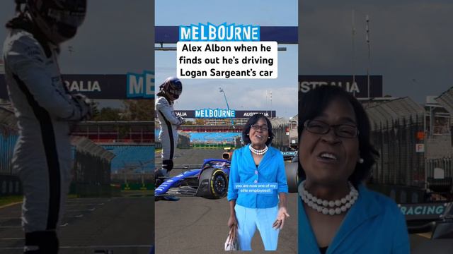 Alex Albon will drive Logan’s car at the Australian Grand Prix! #f1 #formula1 #australiangp