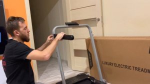 Распаковка посылки AliExpress Распродажа Обзор Посылка Беговая дорожка BeDl Что купить купили Влог