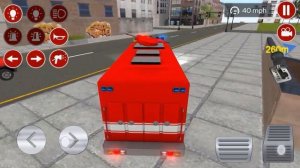 Real Fire Truck Driving Simulator: Fire Fighting ZR - Drive1980 GMC Fire Truck Android ios Gameplay