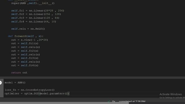 Handwritten Digit Recognition on MNIST dataset with PyTorch ANN (Feed Forward Network) смотреть онлайн