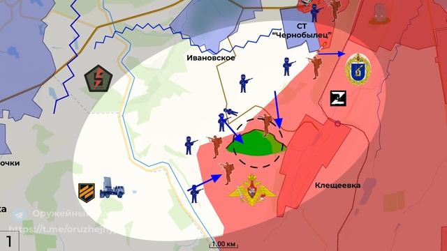 Боевая карта спецоперации на украине на сегодня