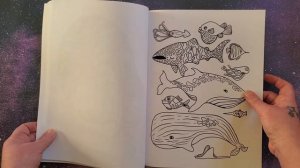 Magic Ocean by Karen Sue Chen | Flip Through | Adult Coloring