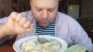 ОБЖОР пельмени с майонезом/завтрак Женечки