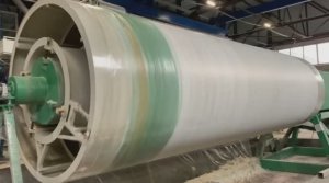 Установка намотки стеклопластиковых емкостей