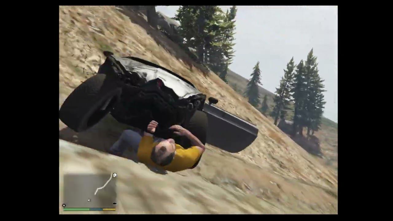 СПУСК БЕЗ ТОРМОЗОВ С ГОРЫ ЧИЛЛИАД В ГТА 5 смотреть онлайн