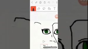 Как рисовать лицо в приложение Флип Клип