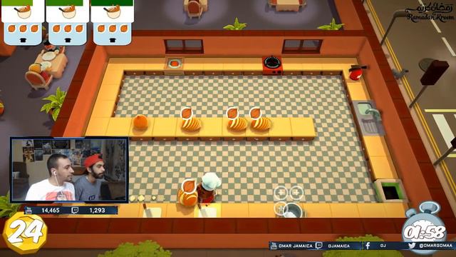 تجربة لعبة OverCooked مع مروان ريحان смотреть онлайн