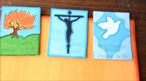 Manualidades Cristianas, Escuela dominical para niños. La trinidad