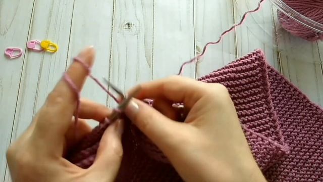 ?САМЫЙ ПРОСТОЙ КАРДИГАН СПИЦАМИ / кардиган платочная вязка / КАРДИГАН С КАРМАНАМИ / 1 часть смотреть онлайн