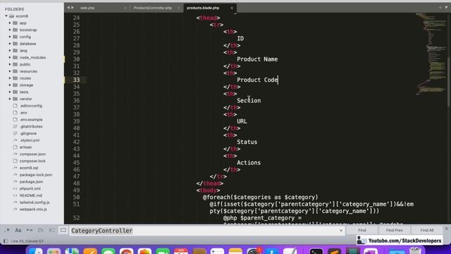 Laravel 9 Tutorial #39 | MultiVendor Ecommerce | Products Module (II) | Display / Active Products