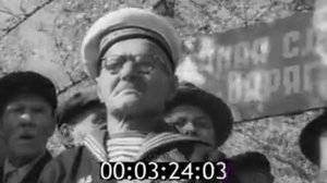 Открытие в г. Туле памятника командиру крейсера Варяг  Рудневу 1956 год