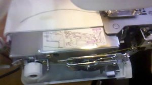 Заправка нити в Berina 1300 MDC