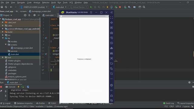 Create realtime database app with Firebase in Flutter - Part 1 #firebase #flutter #realtimedatabase