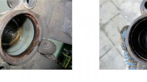 Ремонт супорта и замена тормозного поршня BMW 3 series e46