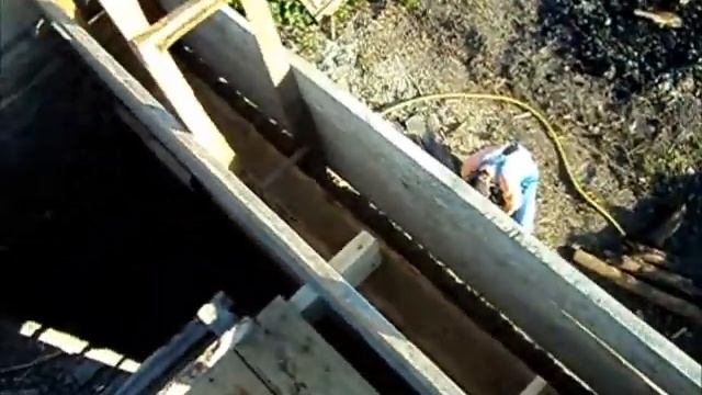 Хозблок из опилкобетона 10/ Обвязка, лаги и временный пол/ Маришка смотреть онлайн