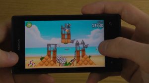 Angry Birds Rio Nokia Lumia 520 Windows Phone 8 Gameplay Review