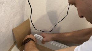 Монтаж плинтуса МДФ своими руками в квартире