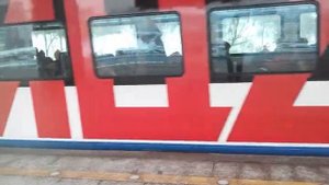 // Электропоезда «ЭП2Д-0031/031» и ЭГ2Тв-017 «Иволга-1.0» на станции МЦД-2 (D2) «Волоколамская» //