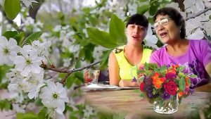 В саду заброшенном... ❤️ Красивая народная песня о любви! ? Очаровательный дуэт Russian folk song!