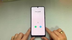 Samsung Galaxy A31 RED (SM-A315F) Incoming call