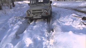 Особенности вождения зимой. Метод раскачки.