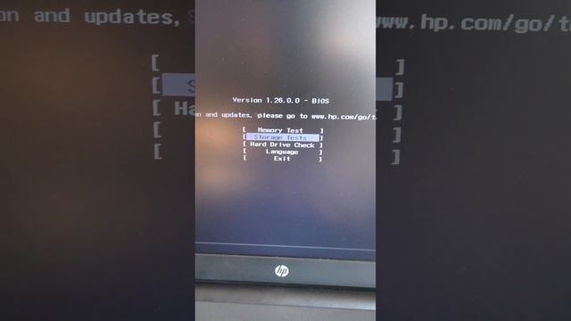 Как проверить ОЗУ и жесткий диск на ноутбуке HP