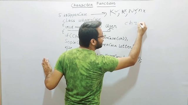 Character Function - .isUpperCase Method | JAVA Programming | ICSE смотреть онлайн