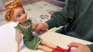 Царевны.Василиса царевна-лягушка.Звёздный маникюр Барби .