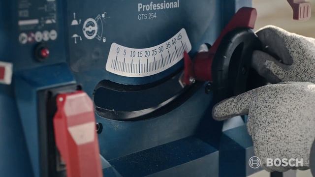 GTS 254 Table Saw | Professional Bosch Wood Saw | Powerful and accurate cuts смотреть онлайн