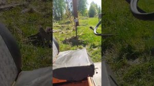 Минитрактор - самоделка на уазовской коробке