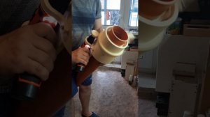 Аккумуляторный труборез для труб 110 мм.