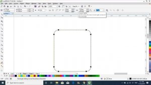 CorelDraw X7 shape Tool Properties and functions with features