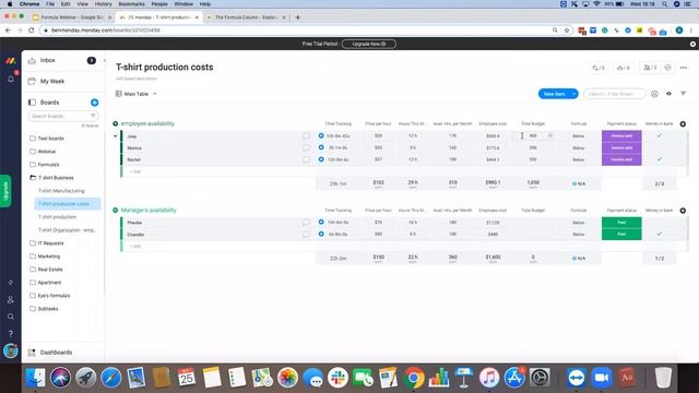 The Formula Column | monday.com webinars смотреть онлайн