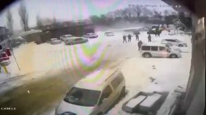 Моменты Землетрясения в Турции с Камер Наблюдения.