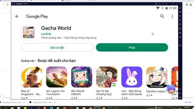 Cách tải Gacha World trên Máy tính, Laptop Windows mượt nhất MOD APK Unlocked смотреть онлайн