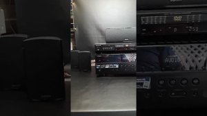 Yamaha RX-V573 & Definitive Technology Pro 600 Surround Sound System