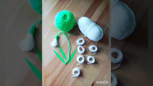 "Гирлянда из подснежников" Украшаем детский сад #детскийсад#своимируками#гирлянда#весна#подснежник
