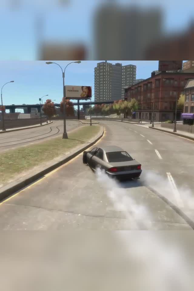 Дрифт на Benefactor Schafter в GTA 4 смотреть онлайн